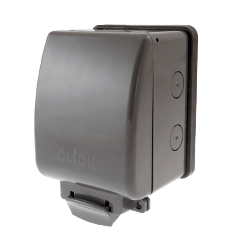 AquIP IP66 Weatherproof 13A DP Switched Single Socket