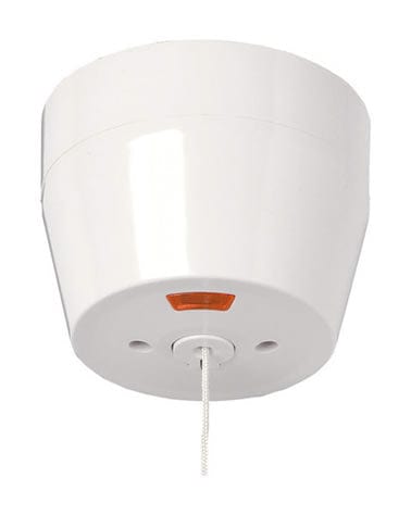 50a DP Round Pull Switch With Mechanical ‘on/off’ And Neon C/w Pattress - SE Home