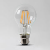 LED Vintage Bulbs 8w B22 GLS LED Light Bulb 3000K Standard Straight Filament Dimmable
