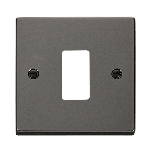 Gridpro 1 Gang Black Nickel Plate - SE Home