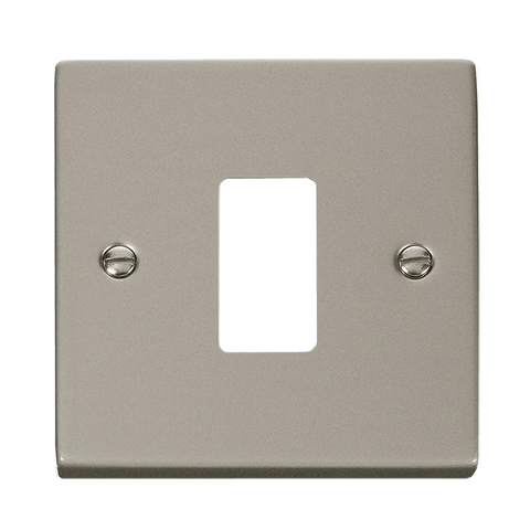 Gridpro 1 Gang Pearl Nickel Plate - SE Home