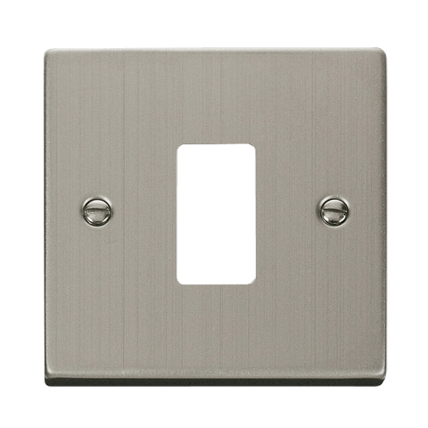 Gridpro 1 Gang Stainless Steel Plate - SE Home