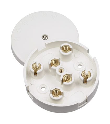 20A Junction Box Selective Entry 6 Terminal – White - SE Home