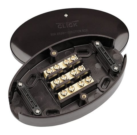 60a Junction Box 3 Terminal – Brown - SE Home
