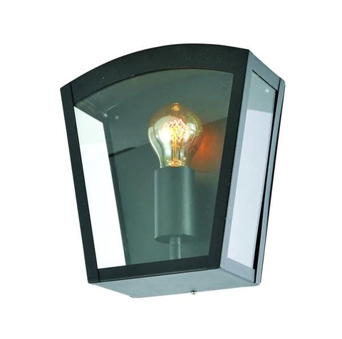 Black Stainless Steel Zinc Artemis Outdoor Wall Light - IP44 - SE Home