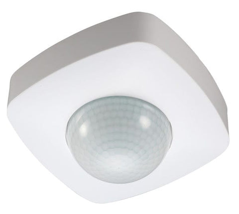 Zinc Thebe White Presence Detector with 3 Integral Sensors IP20 2000W - SE Home