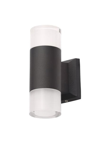 Ashby Remote Colour Changing LED Up or Down Light - Black - SE Home