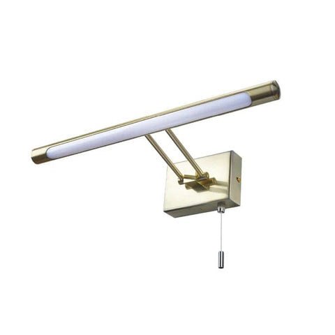 Cali IP44 Wall Light In Satin Brass - SE Home