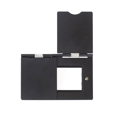 Screwless Matt Black 4 x25mm EM-Euro Module Floor Plate - SE Home