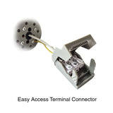 Brushed Brass GU10 Fire Rated IP65 Downlight