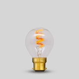 3W Golfball G45 Dim to warm B22 Clear LED Bulb - SE Home