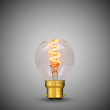 3W Golfball G45 Dim to warm B22 Clear LED Bulb - SE Home