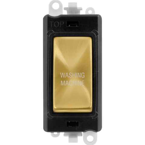 Gridpro 20A Dp Switch Module Washing Machine - Black Trim