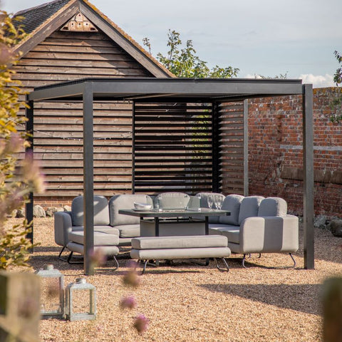 Messina Pergola Black - SE Home