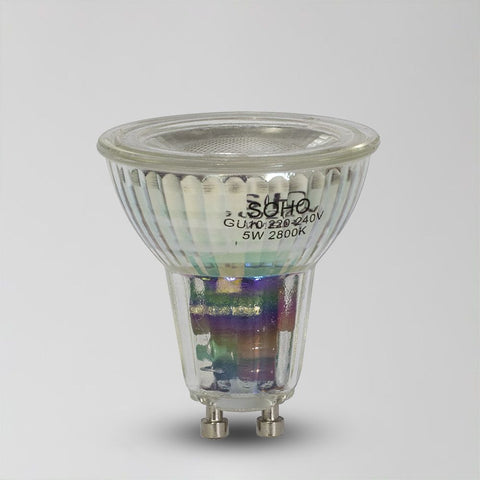 5w GU10 2800K Warm White Dimmable LED Bulb - High CRI - SE Home