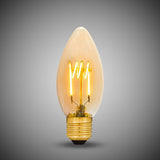 3W E27 C35 Candle Light Bulb 1800K Vintage Filament High CRI Dimmable