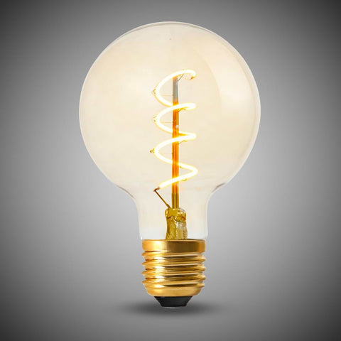 4W E27 G95 Globe Light Bulb 1800K Vintage Filament High CRI Dimmable