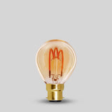 3W B22 G45 Golfball Light Bulb 1800K Vintage Filament High CRI Dimmable