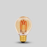 3W E27 G45 Golfball Light Bulb 1800K Vintage Filament High CRI Dimmable