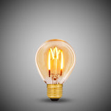 3W E27 G45 Golfball Light Bulb 1800K Vintage Filament High CRI Dimmable