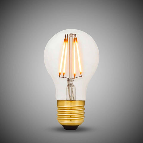 7W E27 A60 GLS Light Bulb 2700K Standard Straight Filament High CRI Dimmable