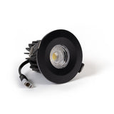 Matt Black CCT Fire Rated LED Dimmable 10W IP65 Downlight - SE Home