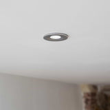 Polished Chrome CCT Dim To Warm Fire Rated LED Dimmable 10W IP65 Downlight - SE Home