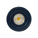 Navy Blue Tiltable Adjustable 4K Fire Rated LED 6W IP44 Dimmable Downlight