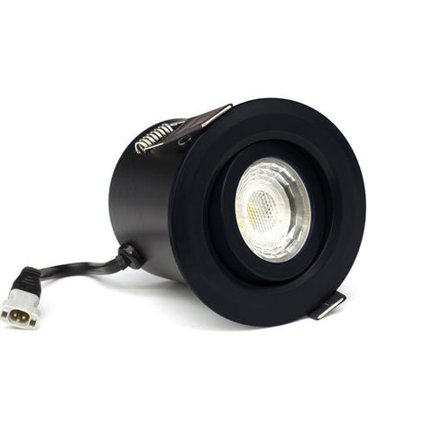 Squid Ink Blue Tiltable Adjustable 4K Fire Rated LED 6W IP44 Dimmable Downlight