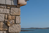 Carlisle Grid Prismatic Glass Lacquered Brass IP66 Bulkhead Wall Light - The Outdoor & Bathroom Collection - SE Home