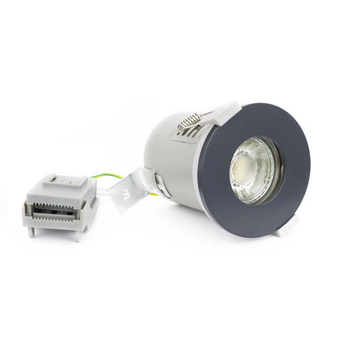 Anthracite downlights store ip65