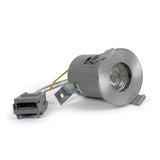 Brushed Chrome GU10 Fire Rated IP65 Downlight - SE Home