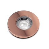 Copper GU10 Fire Rated IP65 Downlight