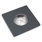 Graphite Grey GU10 Fire Rated IP65 Square Downlight - SE Home