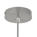 Large Argyll Industrial Pendant Light French Grey