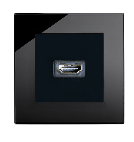 Retrotouch Crystal Crystal PG HDMI Socket Black