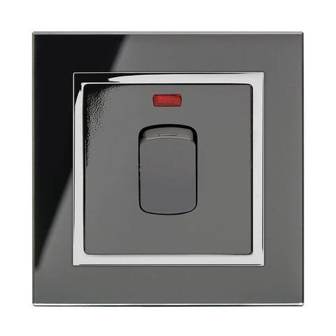 Retrotouch Crystal Crystal CT 20A DP Switch with Neon Black