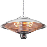 Forrest Pendant Patio Heater With LED Light & Remote Control IP34