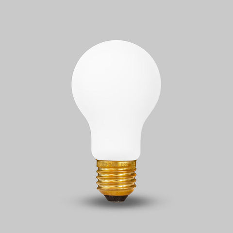 8W 2800K Warm White E27 Matt White GLS Dimmable LED Light Bulb - SE Home