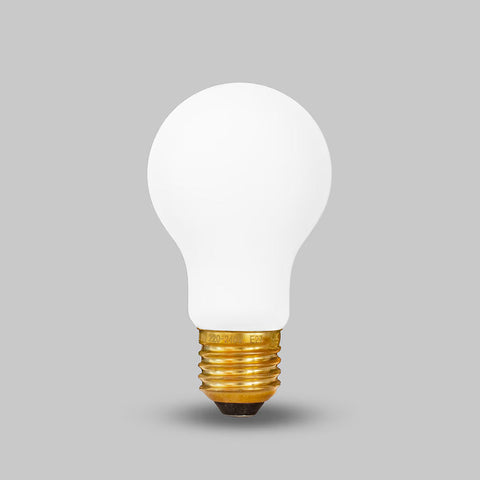 8W 2800K Warm White E27 Matt White GLS Dimmable LED Light Bulb