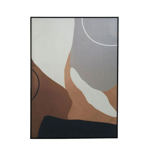 Arts & Crafts Astratto Neutral Abstract Canvas Wall Art