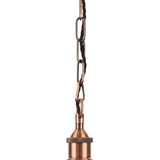 Antique Copper Decorative Bulb Holder with Chain - SE Home