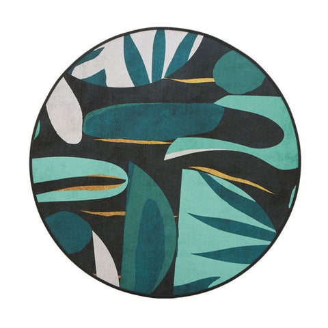 Arts & Crafts Astratto Teal Abstract Wall Art