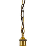 Antique Gold Decorative Bulb Holder with Chain - SE Home