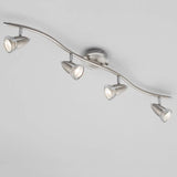 Torpedo Quad Bar Adjustable Spotlight - Satin Nickel - SE Home
