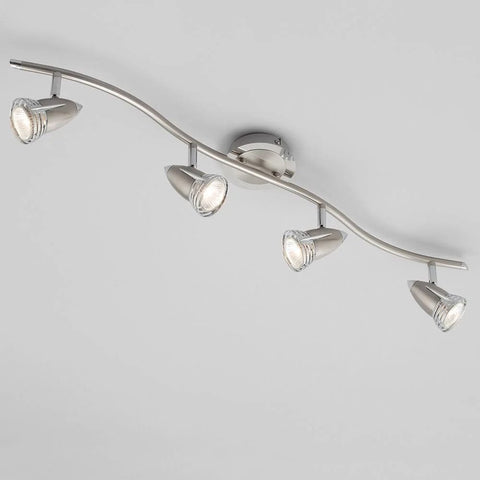 Torpedo Quad Bar Adjustable Spotlight - Satin Nickel - SE Home