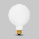 8W 2800K Warm White E27 Matt White G125 Dimmable LED Light Bulb