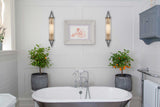 Sheraton Nickel IP44 Rated Wall Light - SE Home