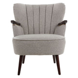 Arm Chairs, Recliners & Sleeper Chairs Hampstead Taupe Fabric Armchair