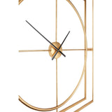 Trinity Metal Skeleton Wall Clock - SE Home